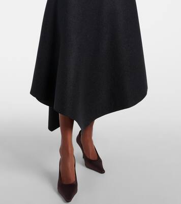Robe midi asymétrique | Victoria Beckham