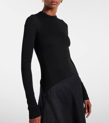 Robe midi asymétrique | Victoria Beckham