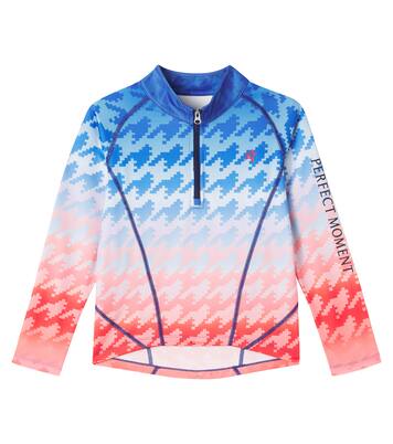 Ombré houndstooth ski top | Perfect Moment Kids