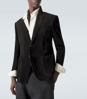 Suede blazer | Tom Ford
