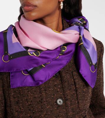 GG silk scarf  | Gucci