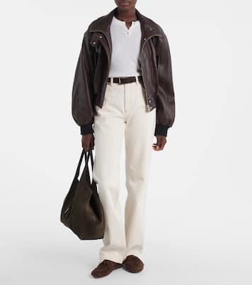 T Timeless Medium suede tote bag | Tod's