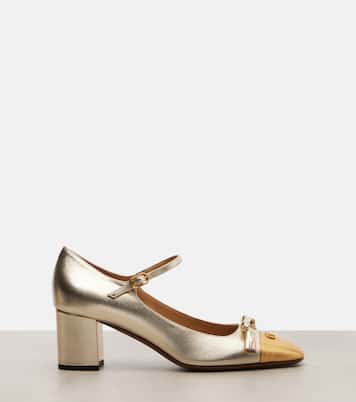 Mary-Jane-Pumps Valet Du Roi 60 aus Leder | Valentino Garavani