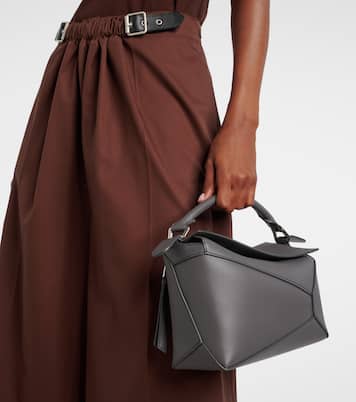 Cabas Puzzle Edge Small en cuir | Loewe