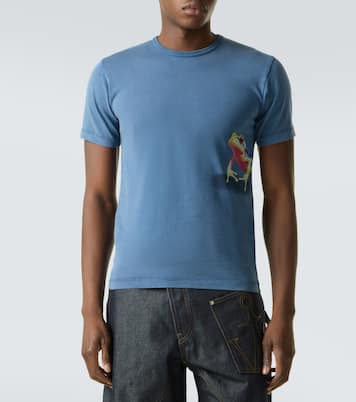 Printed cotton jersey T-shirt  | JW Anderson