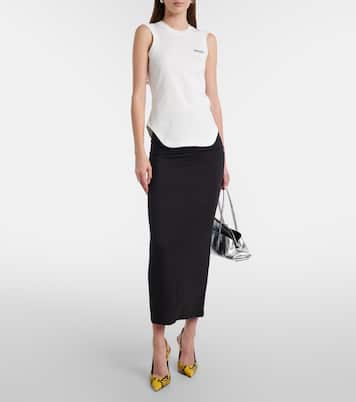 Logo cotton top | The Attico