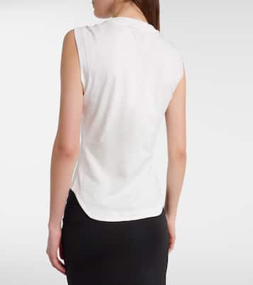 Logo cotton top | The Attico