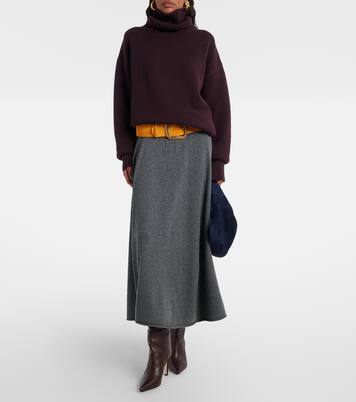 Oversize Xtra cashmere turtleneck sweater | Extreme Cashmere
