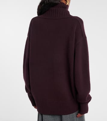 Oversize Xtra cashmere turtleneck sweater | Extreme Cashmere