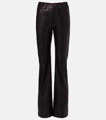 Leather bootcut pants | Nili Lotan