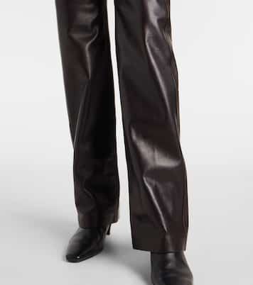 Leather bootcut pants | Nili Lotan