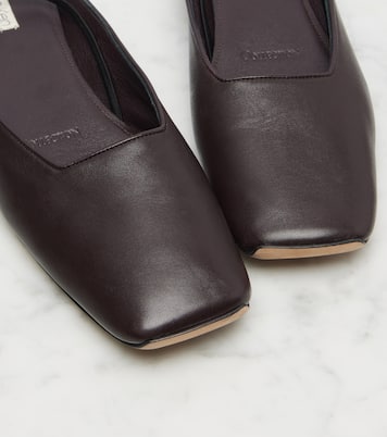 Kate leather slingback flats | Calvin Klein Collection