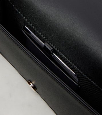 Portafoglio in velluto GG Crystal con catena | Gucci