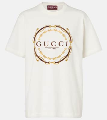 Logo cotton jersey T-shirt | Gucci