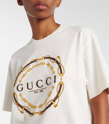 Logo cotton jersey T-shirt | Gucci