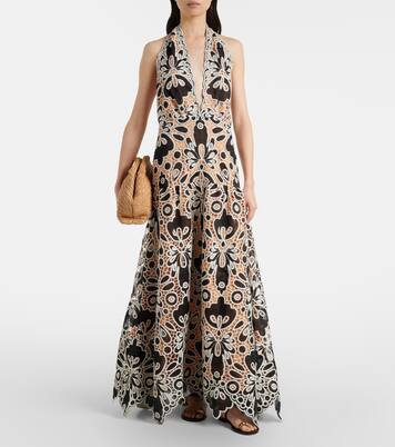 Lace guipure maxi dress | Johanna Ortiz