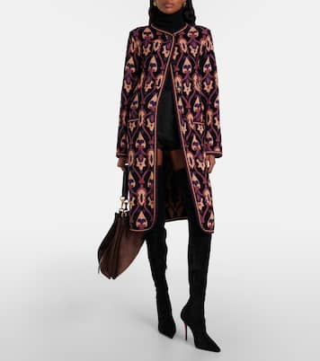 Overknee-Stiefel Miss Z 100 aus Veloursleder | Christian Louboutin