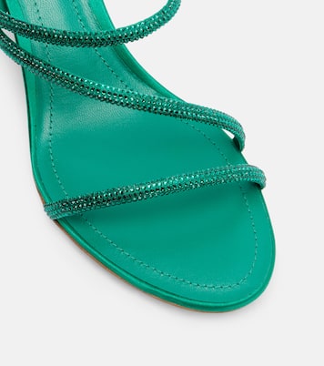 Sandalen mit Kristallen | Rene Caovilla