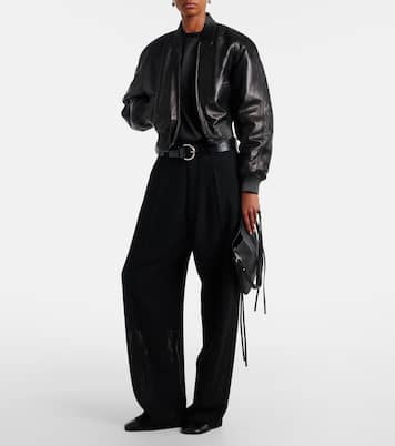 Chaqueta bomber de piel | Phoebe Philo