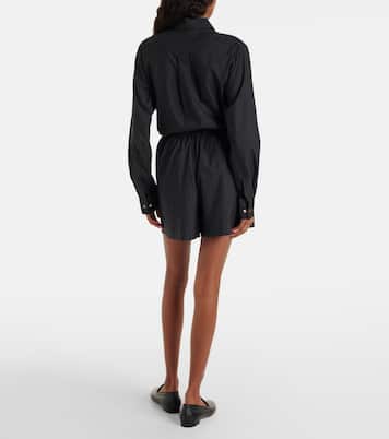 Cotton and silk shorts | Lemaire