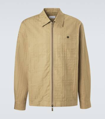Burberry Check cotton jacket | Burberry