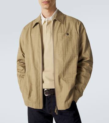 Burberry Check cotton jacket | Burberry