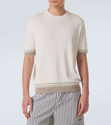 Pullover aus Seide, Leinen und Kaschmir | Zegna