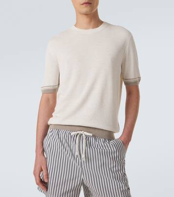 Pullover aus Seide, Leinen und Kaschmir | Zegna
