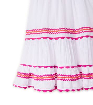 Crochet-trimmed cotton skirt  | Tartine et Chocolat