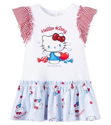 X Hello Kitty Kleid aus Jersey | Monnalisa