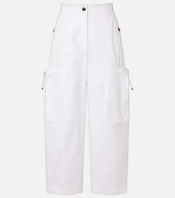 Lepre cotton wide-leg pants | Max Mara
