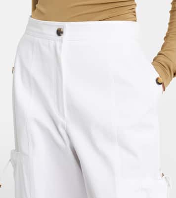 Lepre cotton wide-leg pants | Max Mara