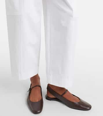 Lepre cotton wide-leg pants | Max Mara