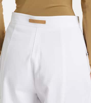 Lepre cotton wide-leg pants | Max Mara