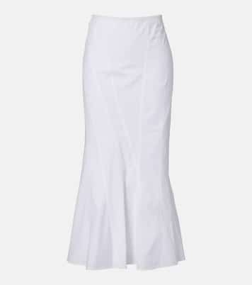 Ora cotton poplin midi skirt | Fforme