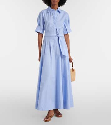 Truman striped cotton maxi dress | Simkhai