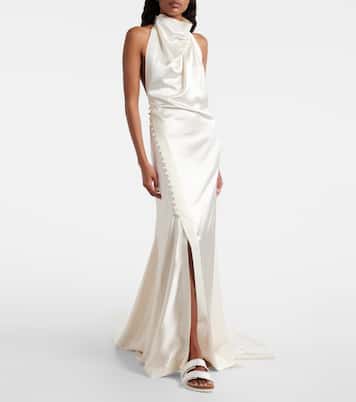 Sandali Arizona in raso con perle bijoux | Birkenstock 1774