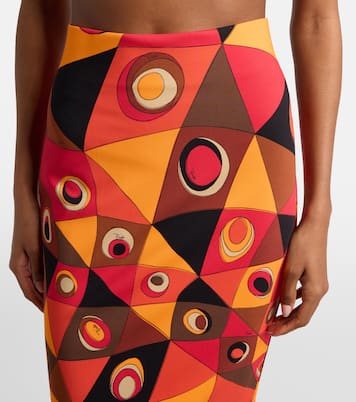 Maxirock Occhi aus Jersey | Pucci