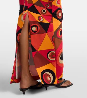 Maxirock Occhi aus Jersey | Pucci