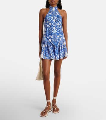 Guilia printed halterneck top | Poupette St Barth