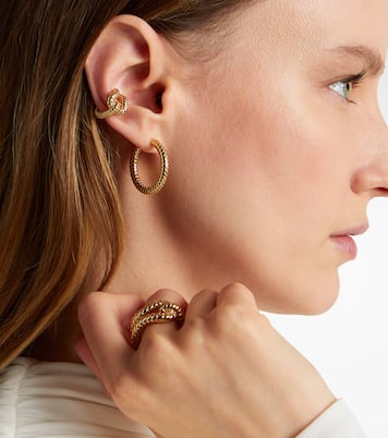 Madison Avenue gold-plated ear cuff | Jennifer Fisher