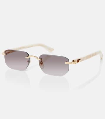 نظارات شمسية مستطيلة Signature C | Cartier Eyewear Collection