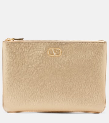VLogo Signature Small embellished pouch | Valentino Garavani