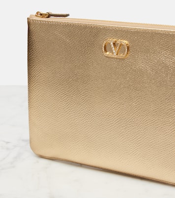 VLogo Signature Small embellished pouch | Valentino Garavani