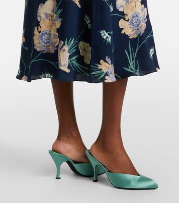 Falda midi floral | Erdem