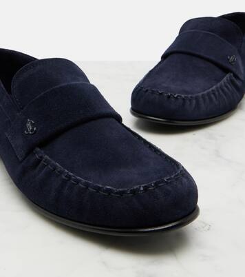 Ellis suede loafers | Jimmy Choo