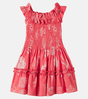 Amber printed cotton dress | Poupette St Barth Kids