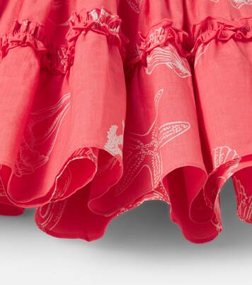 Amber printed cotton dress | Poupette St Barth Kids