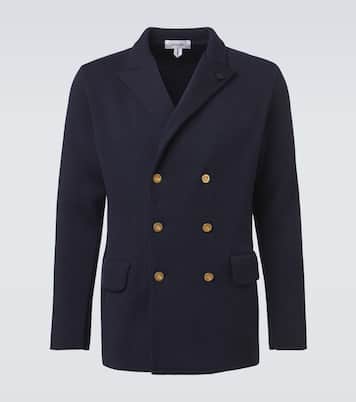 Blazer doppiopetto in lana vergine | Lardini