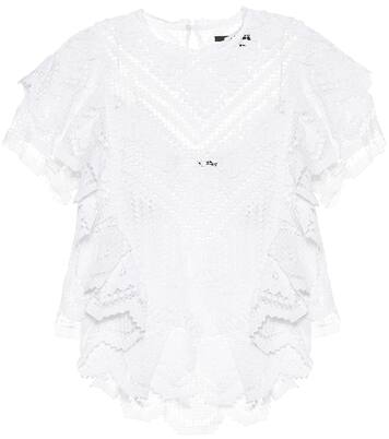 Top Zainos en coton crocheté | Isabel Marant